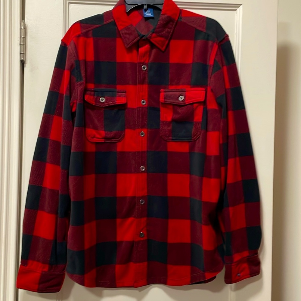 Men’s Cozy Soft Flannel in Red/Black Buffalo Check